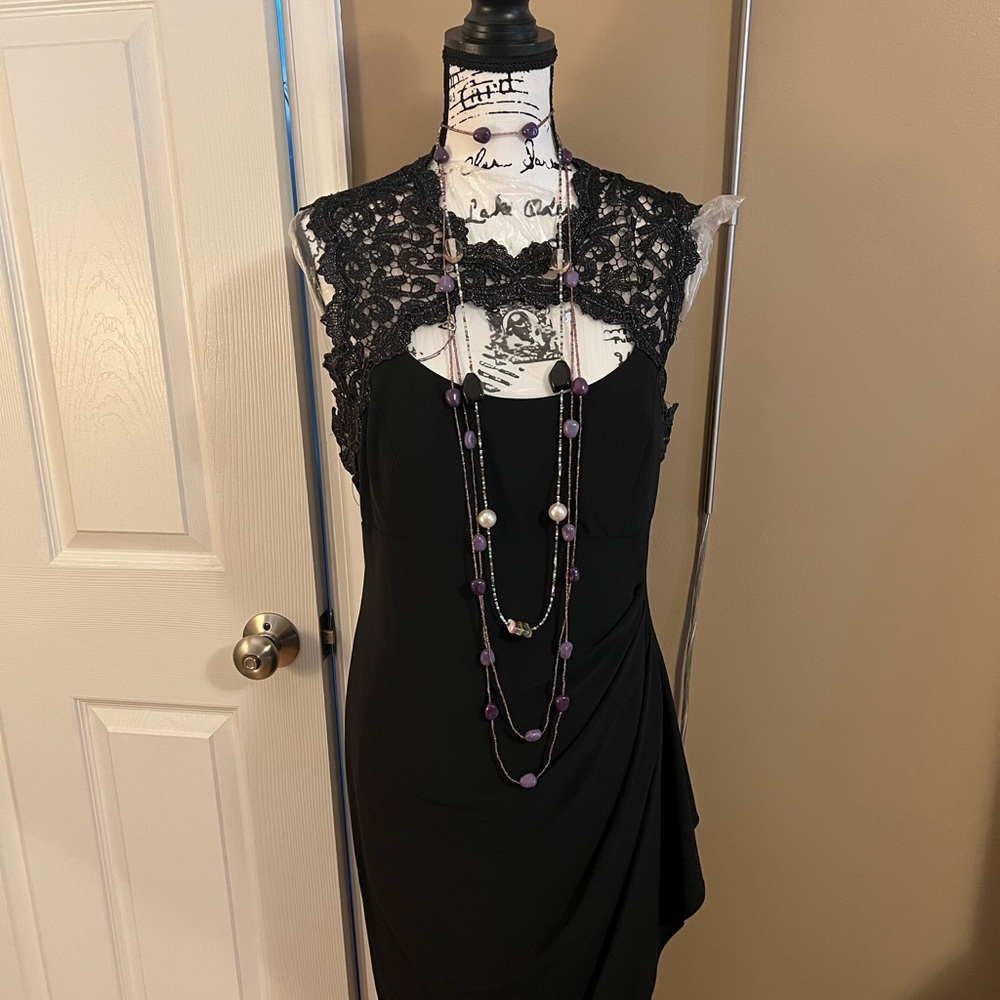 New Cache’ Cocktail/Evening Dress - Black 12